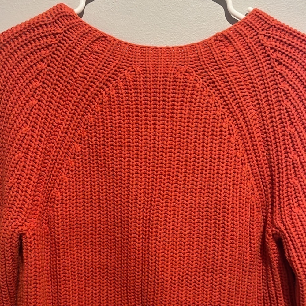 J. CREW | Beautiful Orange Autumn Sweater - Picture 6 of 13